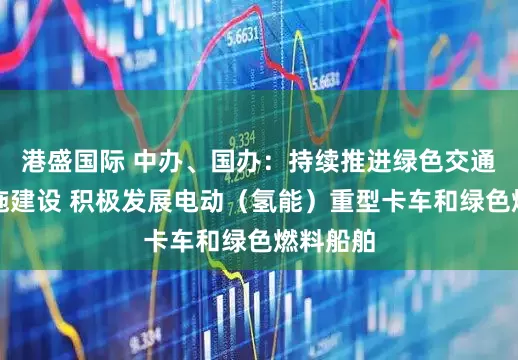 港盛国际 中办、国办：持续推进绿色交通基础设施建设 积极发展电动（氢能）重型卡车和绿色燃料船舶